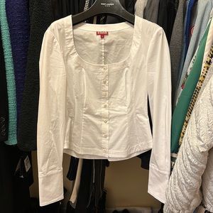 STAUD white shirt